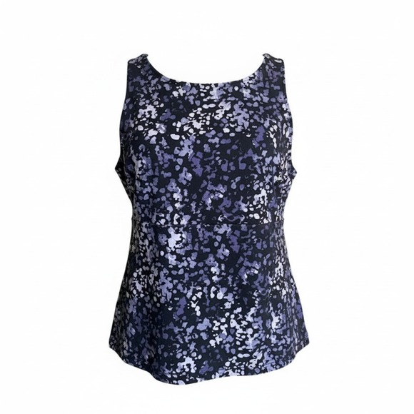 Eddie Bauer Tops - Eddie Bauer Womens Tank Top Size M Abstract Print Sleeveless Top
